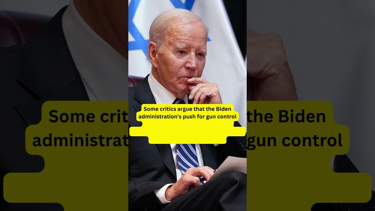 Debate Over Gun Control: Examining Criticisms of Biden's Approach