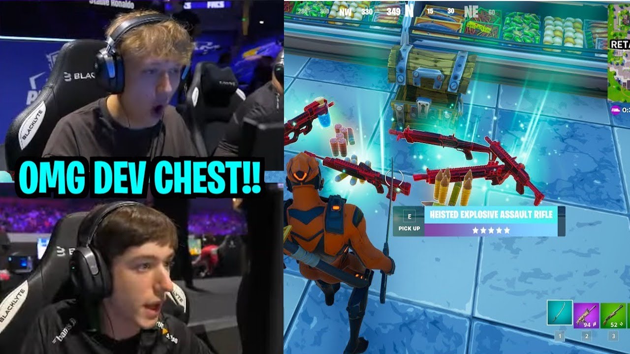 Every Mythic and Exotic in the Fortnite Pro-AM