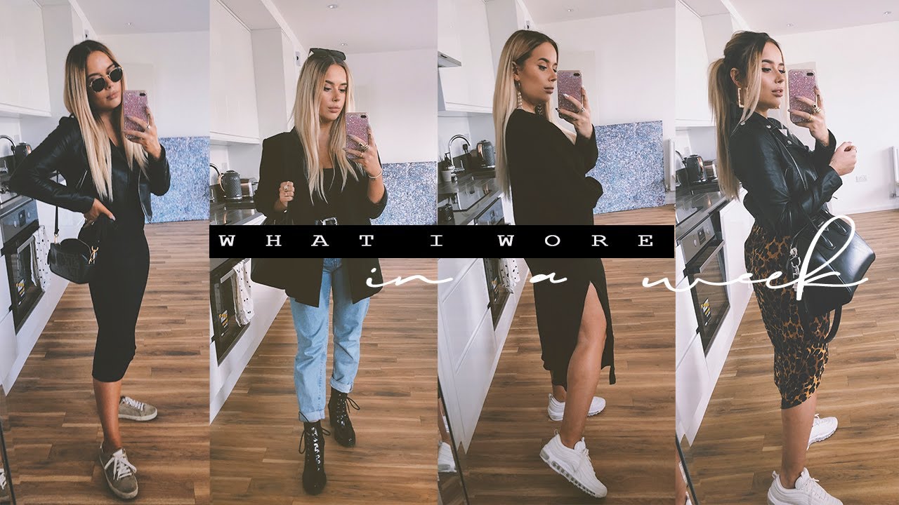 WHAT I WORE IN A WEEK | Hello October