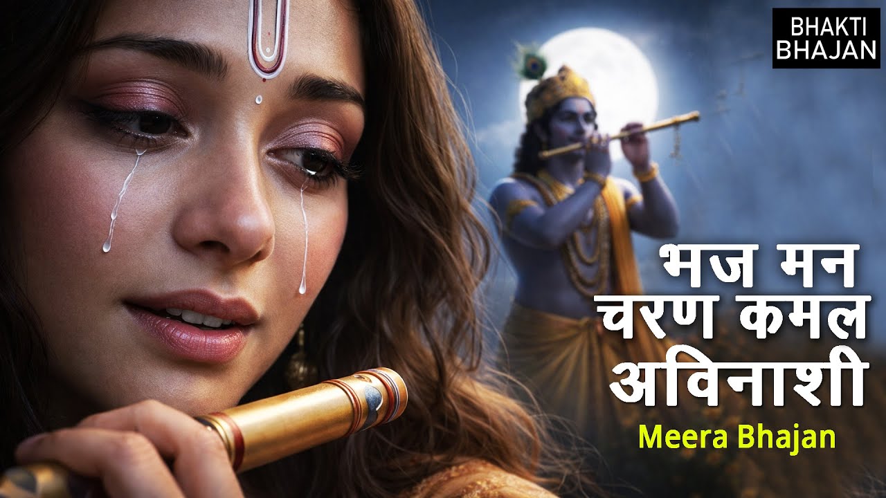भज मन चरण कमल अविनाशी - मीरा बाई भजन | Meera Bhajan | Giridhar Nagar| Bhaj Man Charan Kamal Avinashi