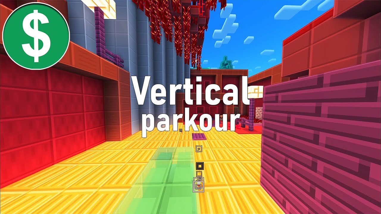 Minecraft Parkour Gameplay No Copyright (Vertical)