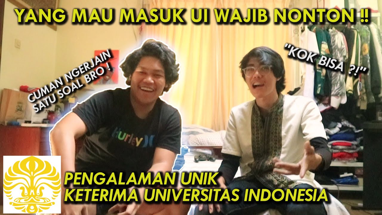 KERJAIN SATU SOAL = LOLOS SIMAK UI ?