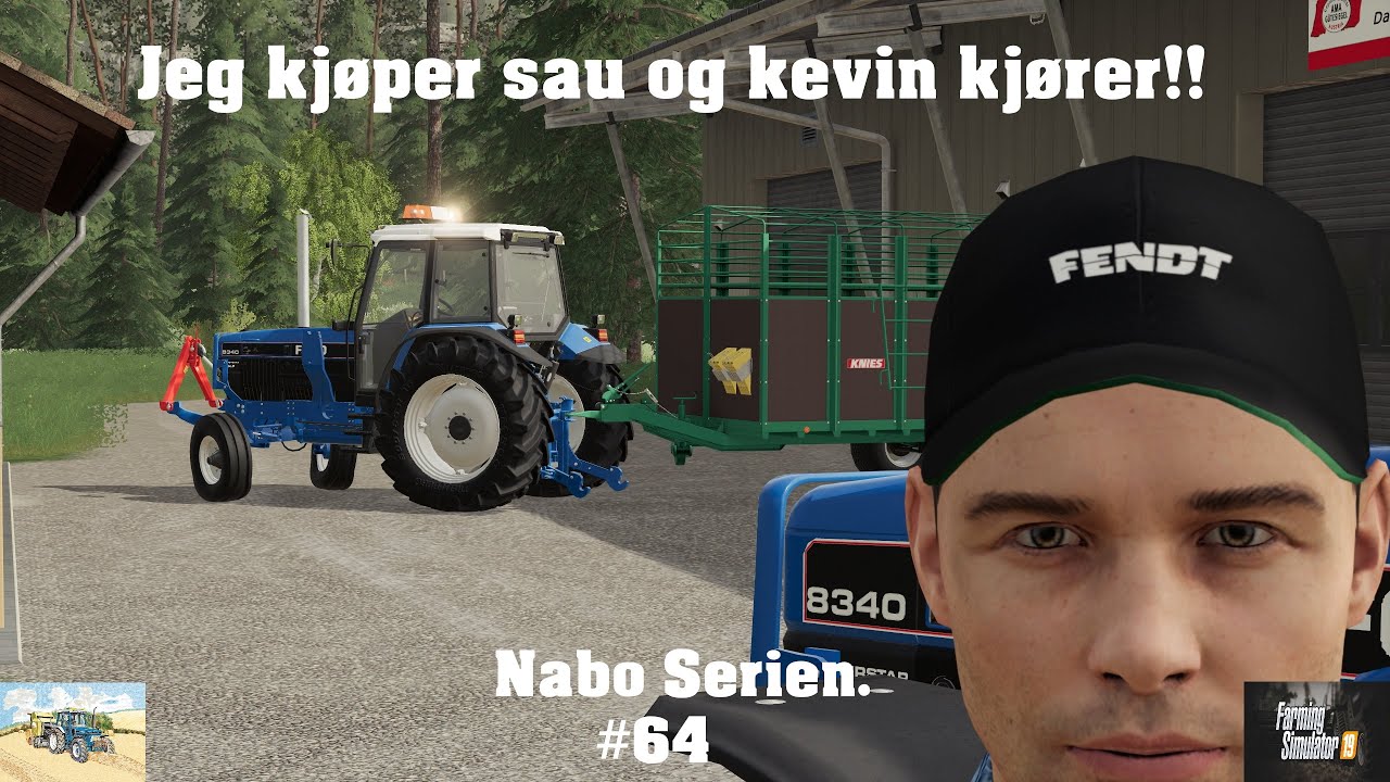 Let's Play Farming Simulator 2019 Norsk Nabo Serien Episode 64