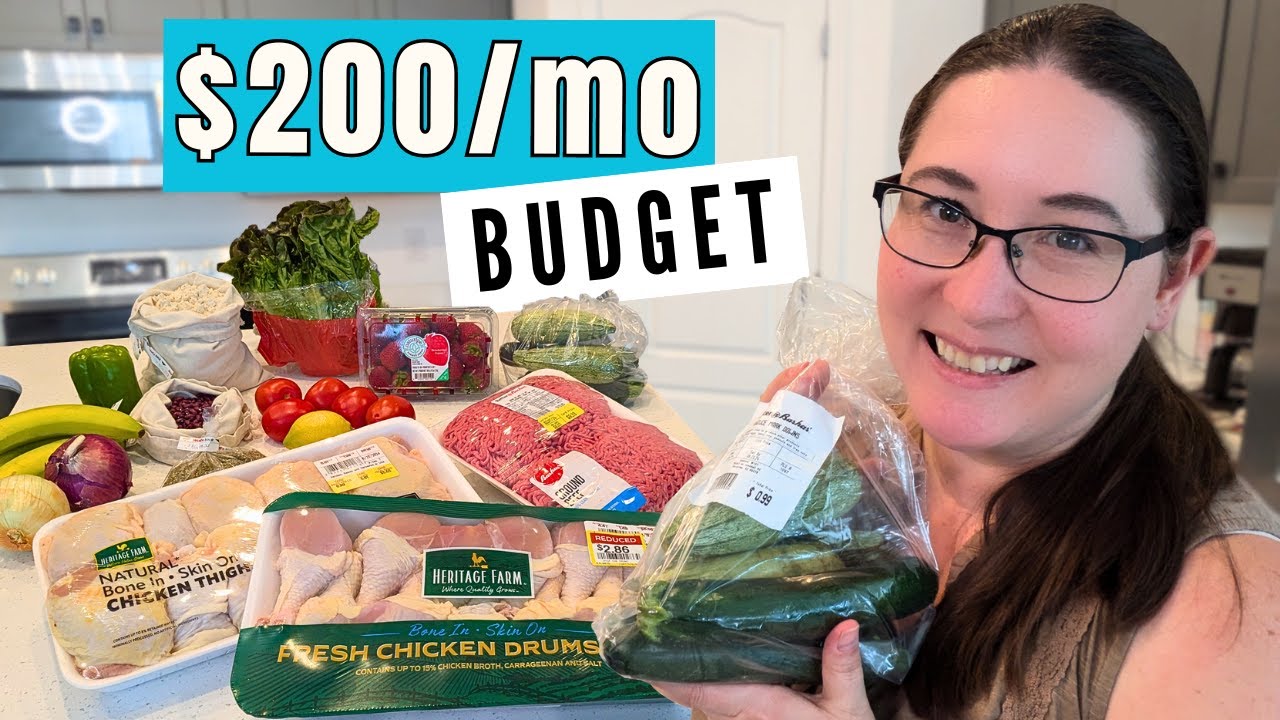 Budget Grocery Haul (Gluten & Lactose Free)