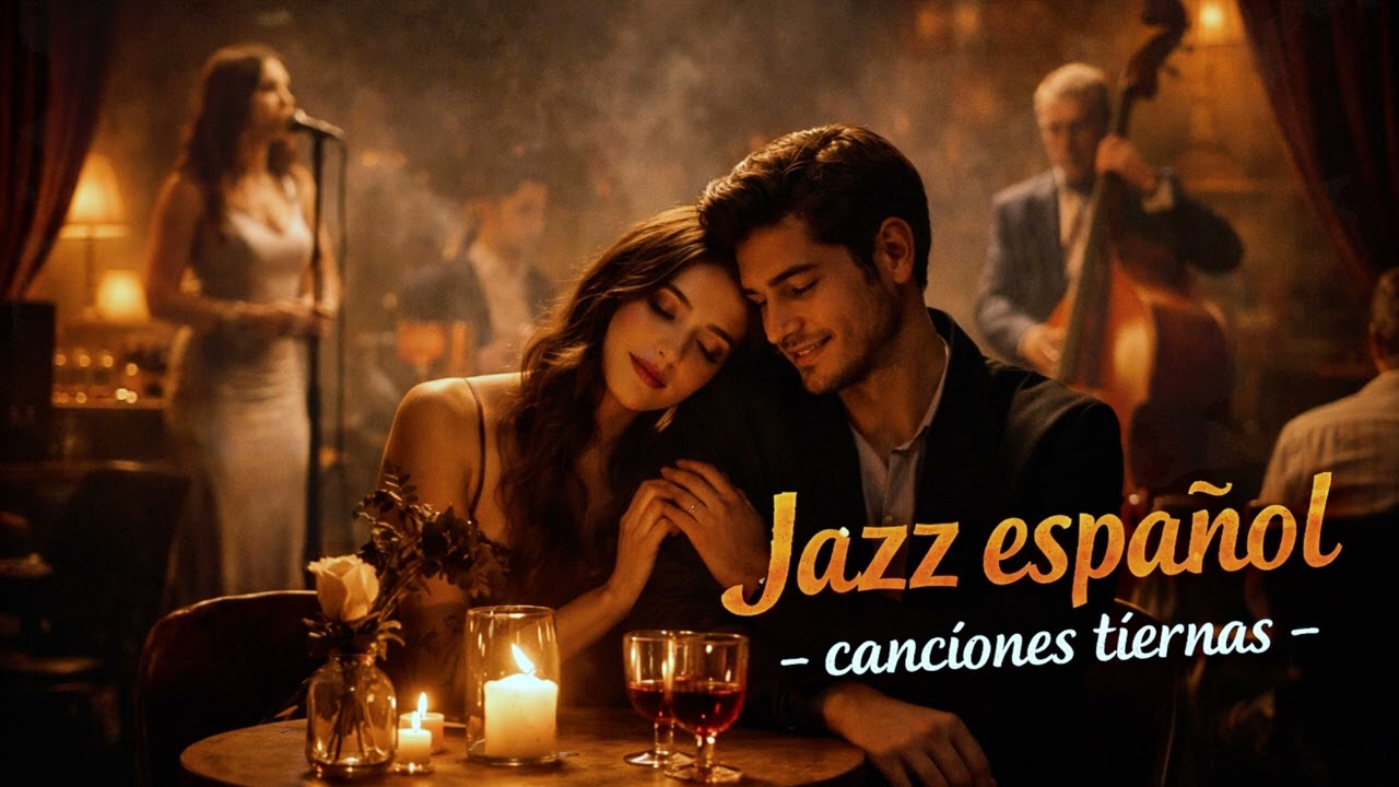 Jazz Español – Canciones Tiernas de Amor | Música Jazz Suave y Romántica