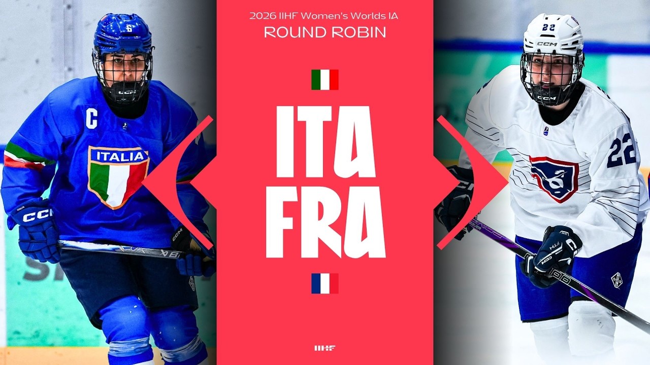 Highlights: Italy vs France | 2026 #WomensWorlds 1A #IIHF