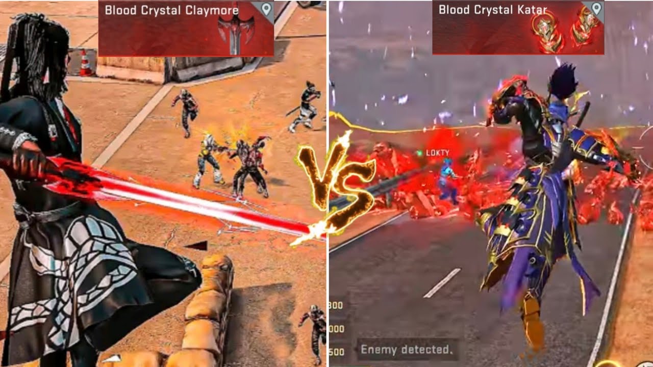 Claymore vs Katar &ndash; Which One Is More Powerful ? Blood Strike Weapon Comparison! 🔥