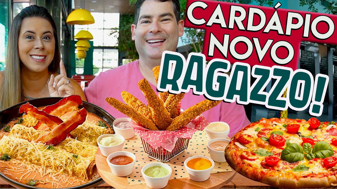 $20,00 No Ragazzo. O Que dá Para Comprar? NOVO Cardápio Ragazzo Mudou Tudo