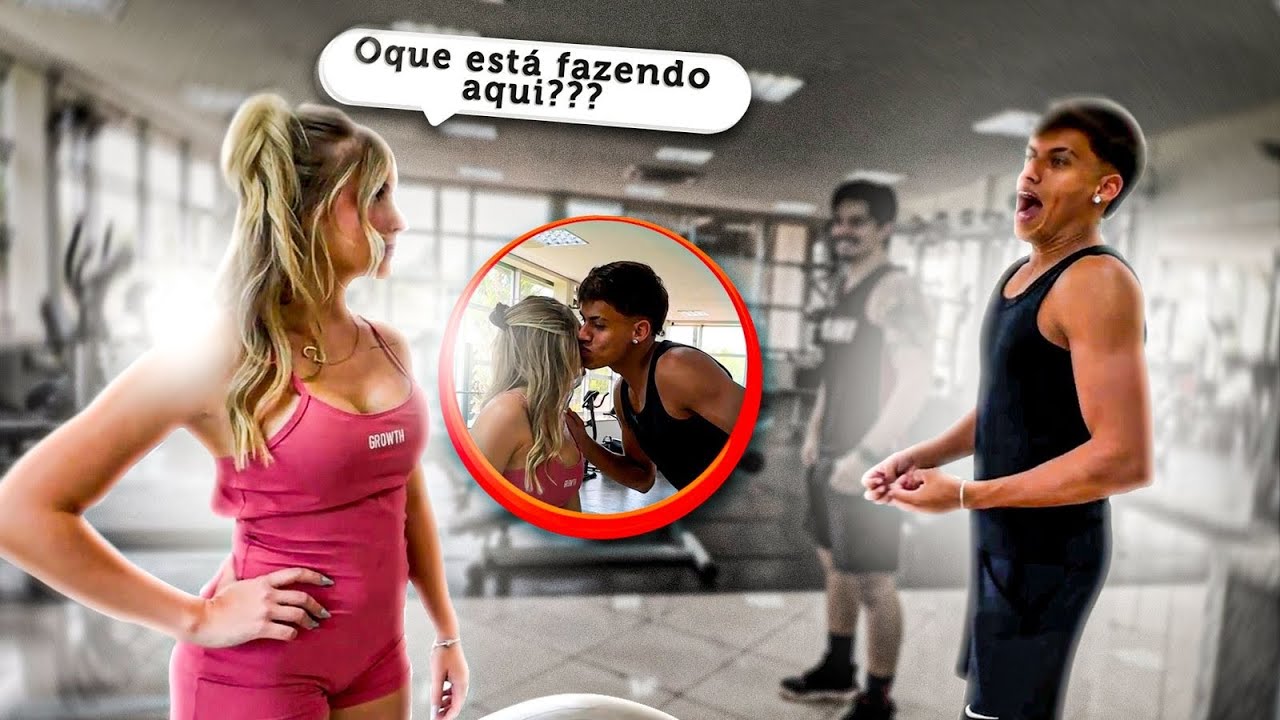 ENCONTREI O VINI NA ACADEMIA DEPOIS DE TUDO O QUE ACONTECEU…