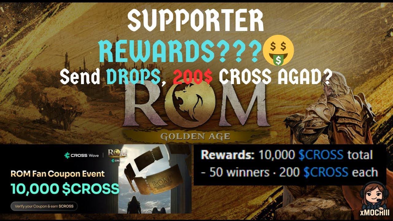 ROM: Golden Age on CROSS | Coupon Code Screenshot Event 🎟️ | Win $200 CROSS!