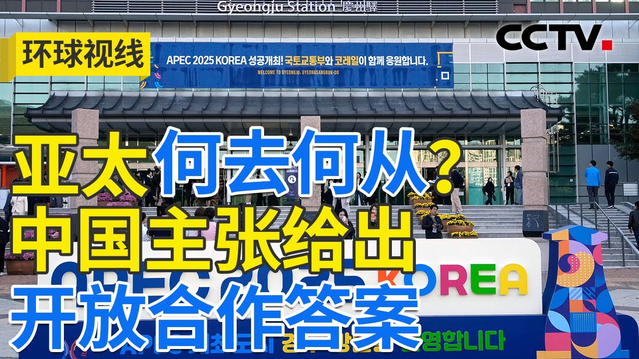 引领亚太合作新航程 中国担当创共赢前景 20251103 | CCTV中文《环球视线》