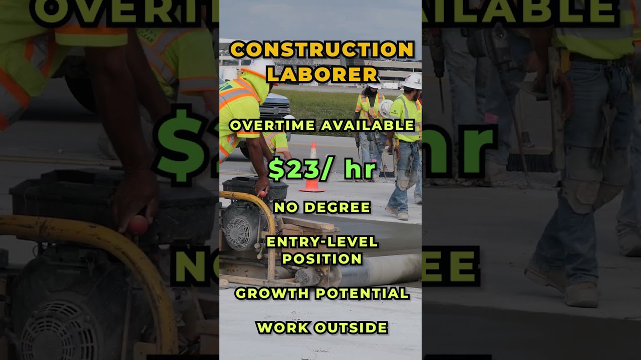 Construction Laborer Career Overview 2024