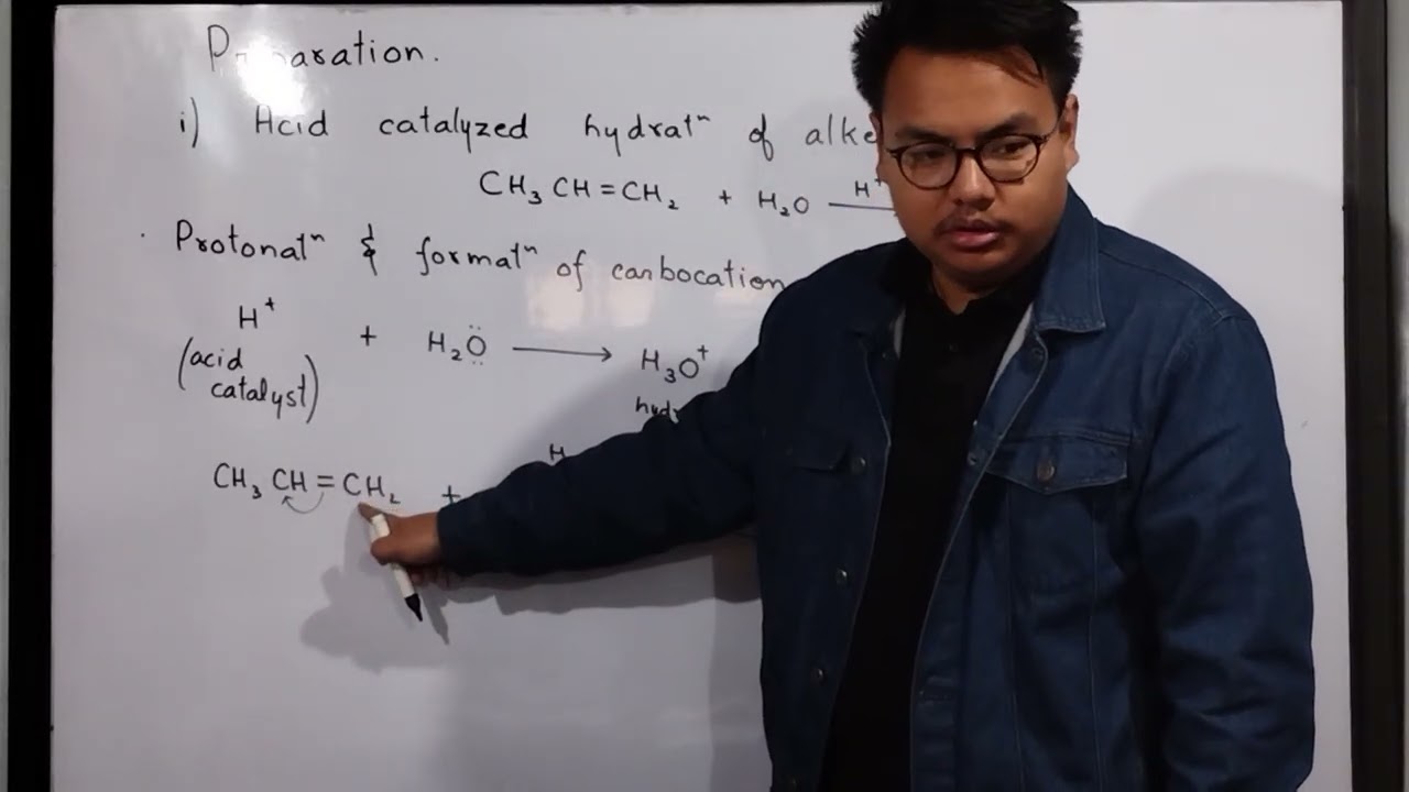 Preparation of Alcohols | ORGANIC CHEMISTRY for NEET/CLASS-XII/JEE | In Meiteilon Medium