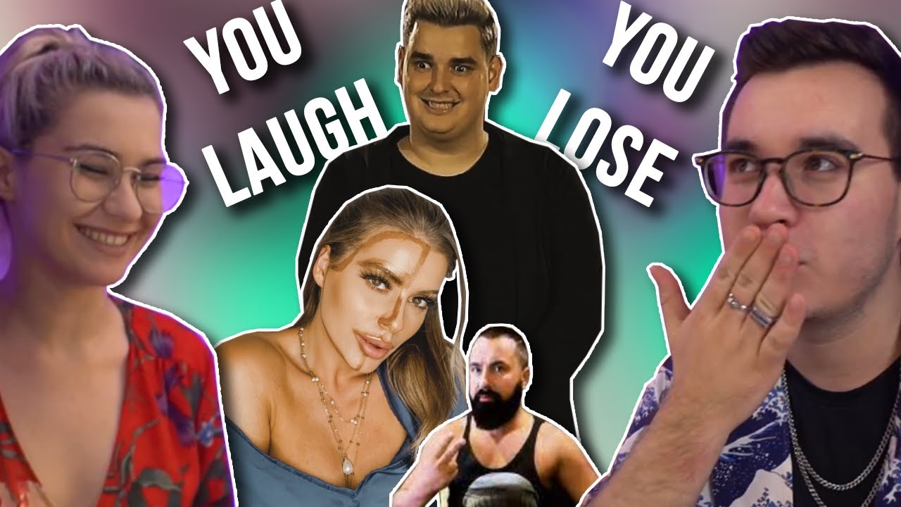 YOU LAUGH YOU LOSE PE TIKTOK (SomAndrei, Gabriel MG, Sensy)
