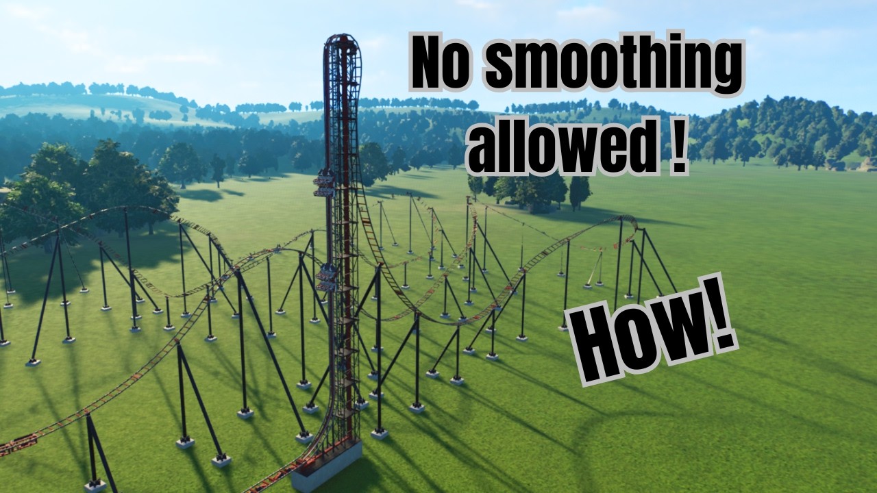 This Coaster blew my mind but it works!  #planetcoaster2 #planetcoasterrides #themeparks