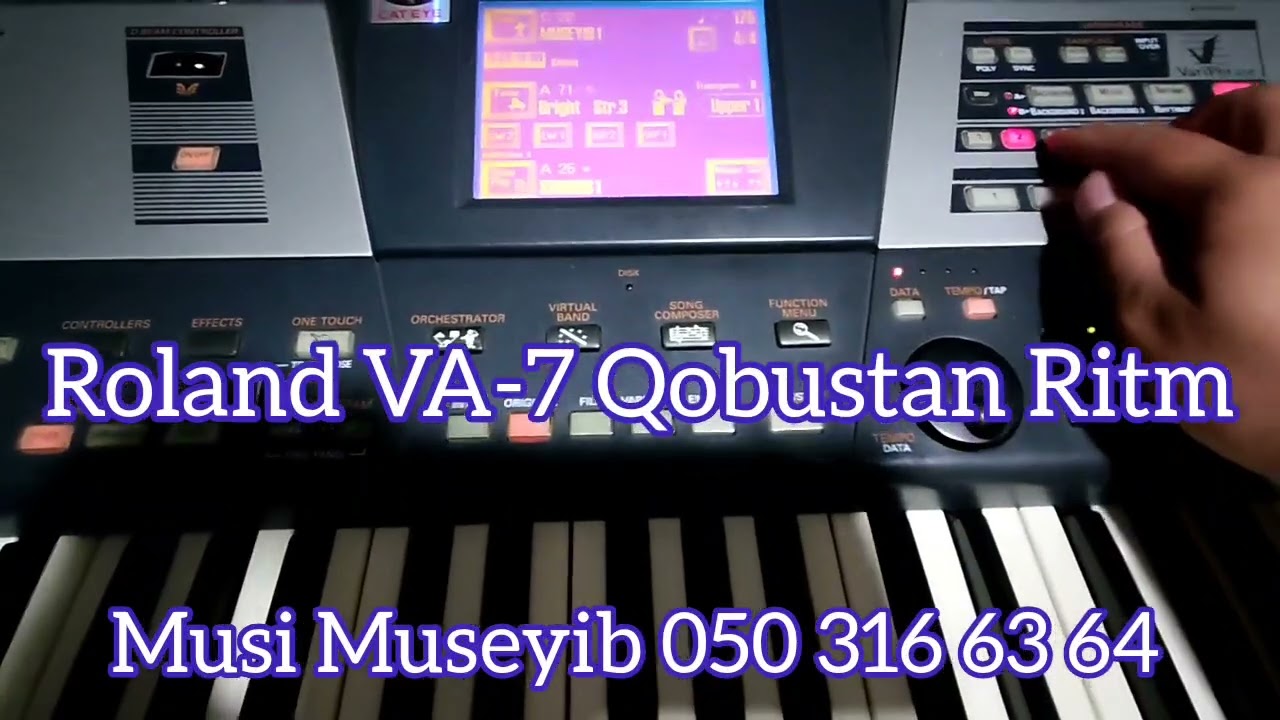 Korg MUSEYİB 2024 set 050 316 63 64 Roland VA7 Qobustan Ritm