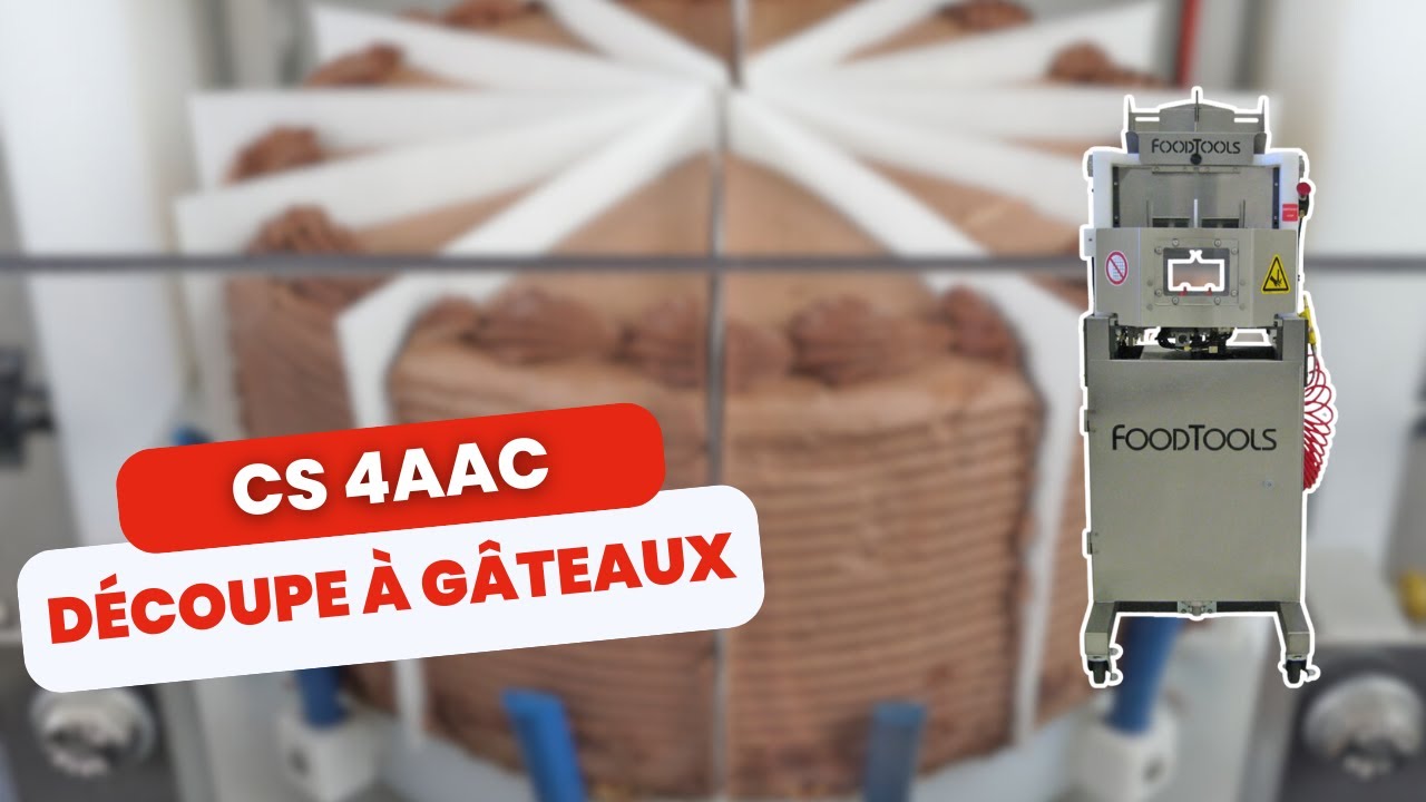 [FOCUS MACHINE 📹 ] La découpe à gâteaux CS 4AAC