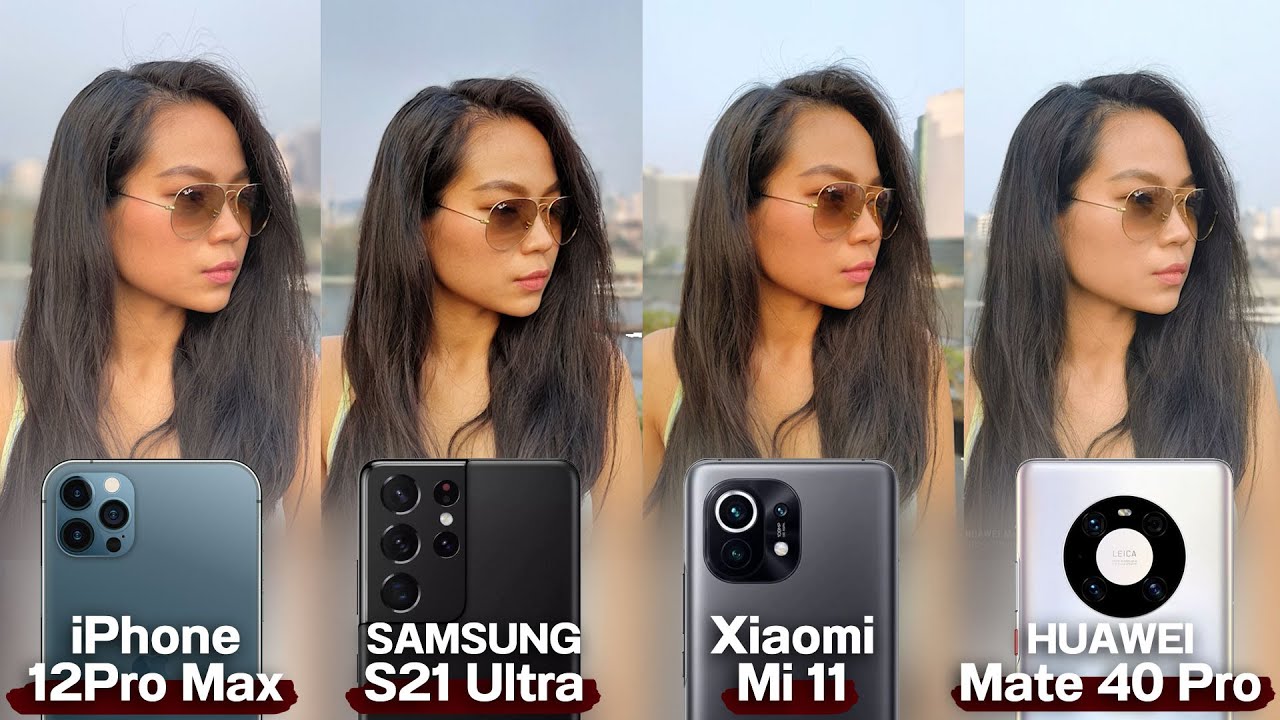📸 เทียบภาพ iPhone 12 Pro Max🔥 Galaxy S21 Ultra🔥 Xiaomi Mi11🔥 HUAWEI Mate 40 Pro🔥 4 รุ่นท็อป 4 สไตล์