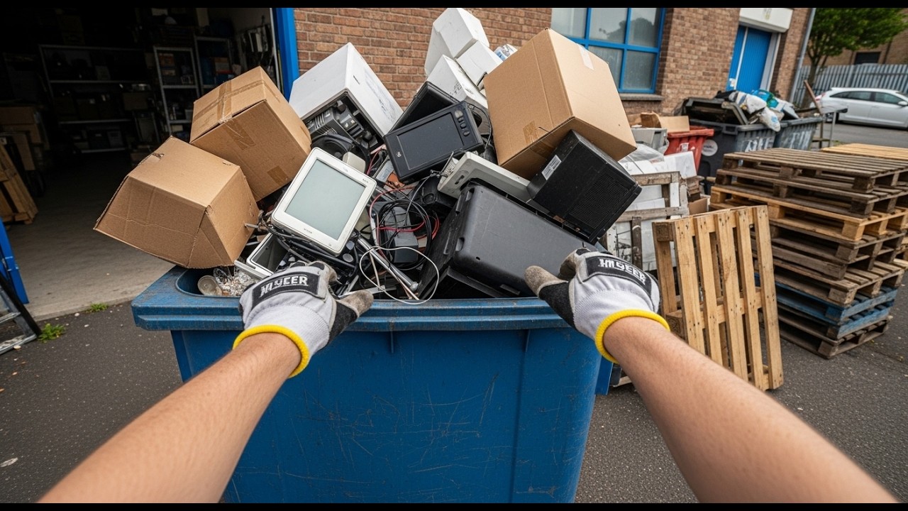 Dumpster Diving: Turning 700lbs of Scrap into Serious Cash!