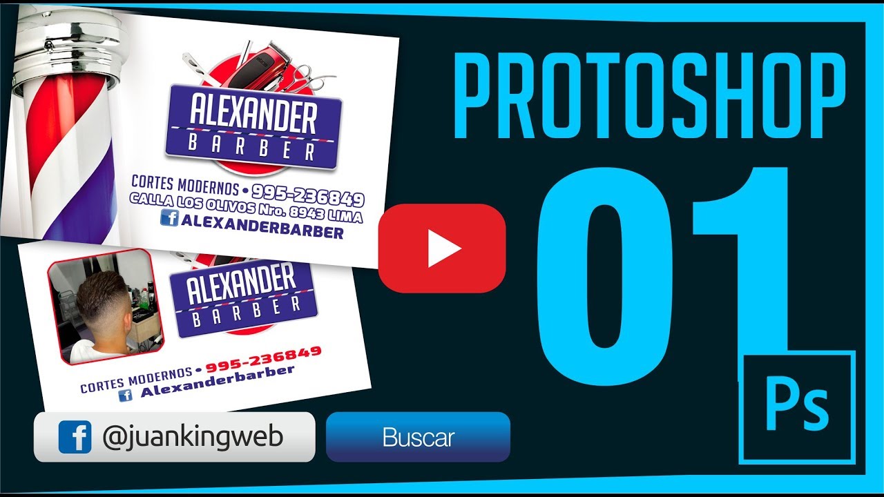 Curso de Photoshop Diseño Grafico aprende desde cero Capitulo 1 JuanKING