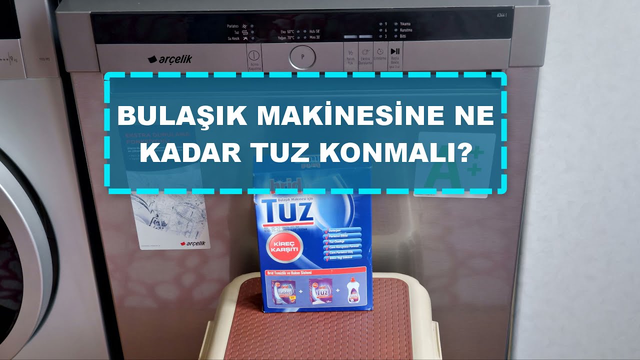 Сколько соли положить в посудомоечную машину?