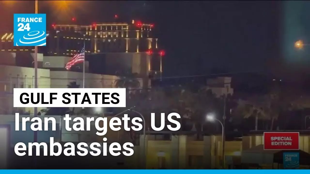 US assets in Gulf states targeted by Iranian strikes • FRANCE 24 English