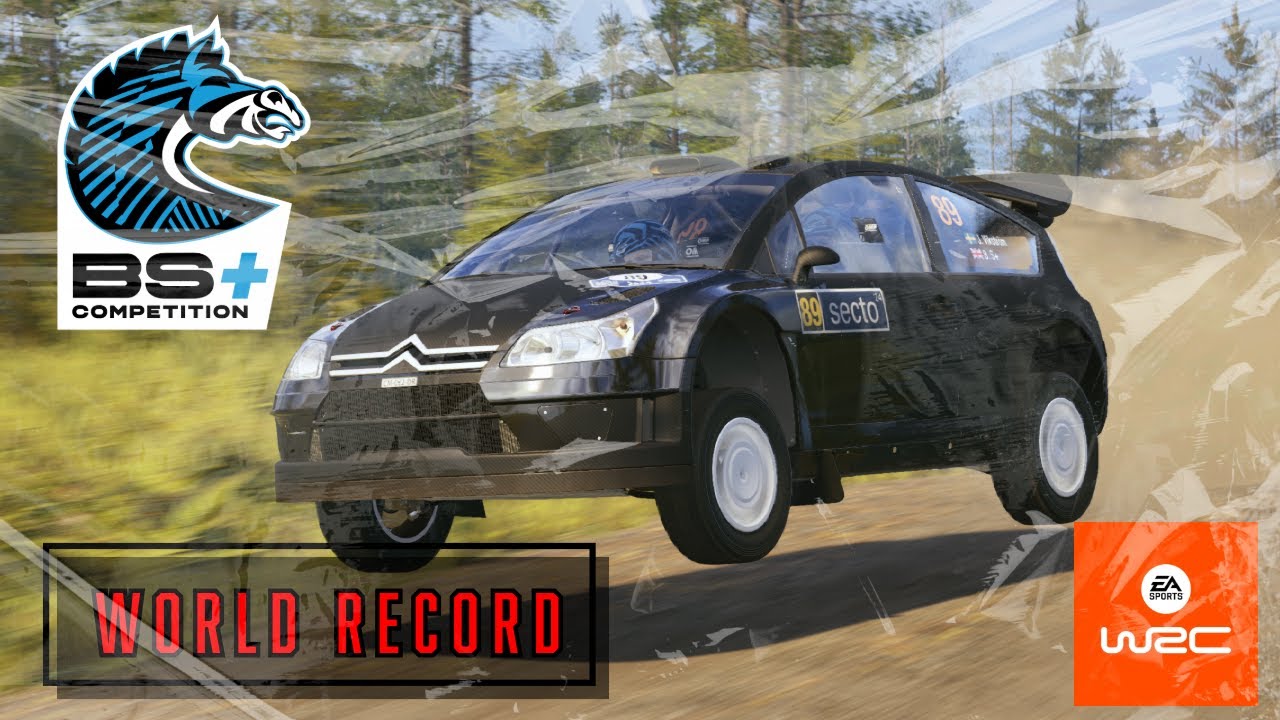 EA WRC - Rally Finland - Hatanp&auml;&auml; - Citro&euml;n C4 World Record