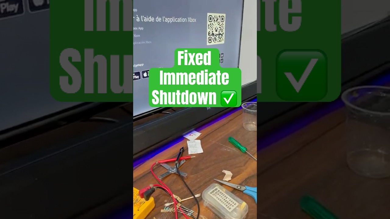 Xbox One S Motherboard Test – Fixed Sudden Shutdown! 🔧 