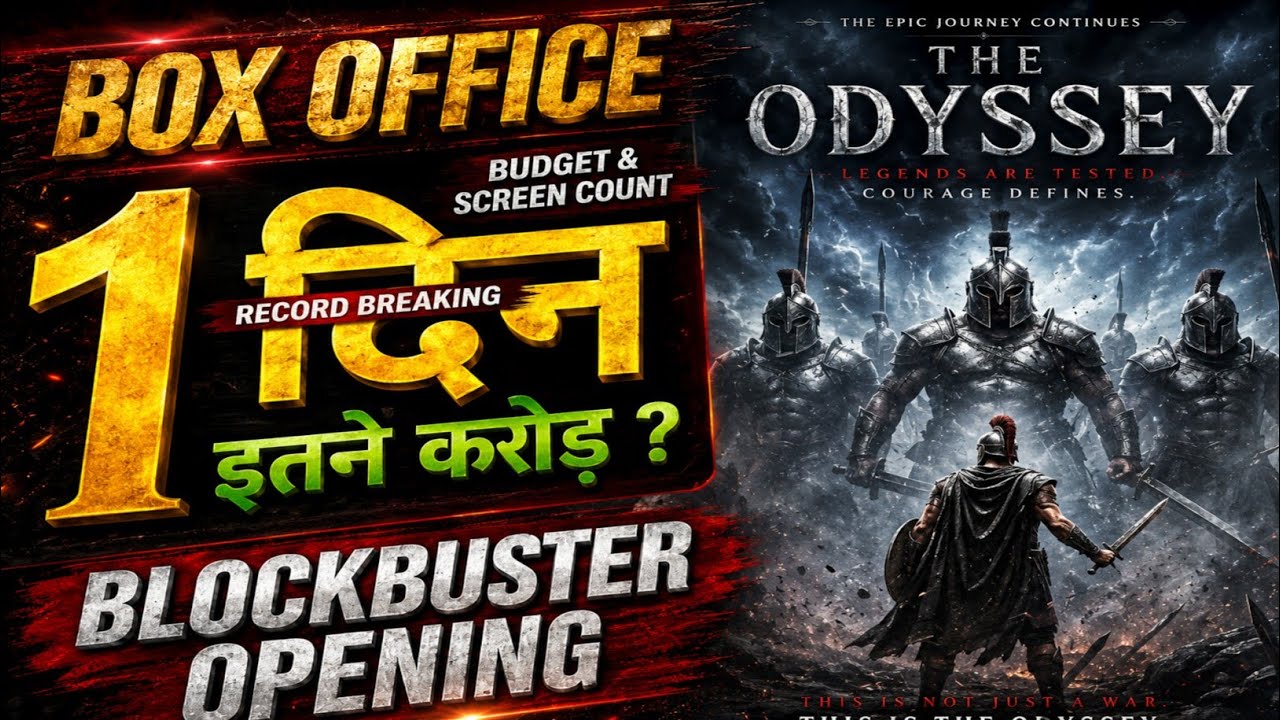 The Odyssey Box office collection 1, the Odyssey 1, st day total worldwide collection 