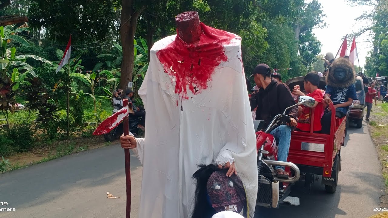 PAWAI KARNAVAL DESA MASIN WARUNGASEM BATANG 2025 | HUT RI KE 80 