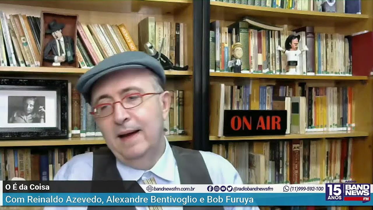 Reinaldo Azevedo: Bolsonaro deveria tomar mais caldo de cana antes de sair falando besteira por ai