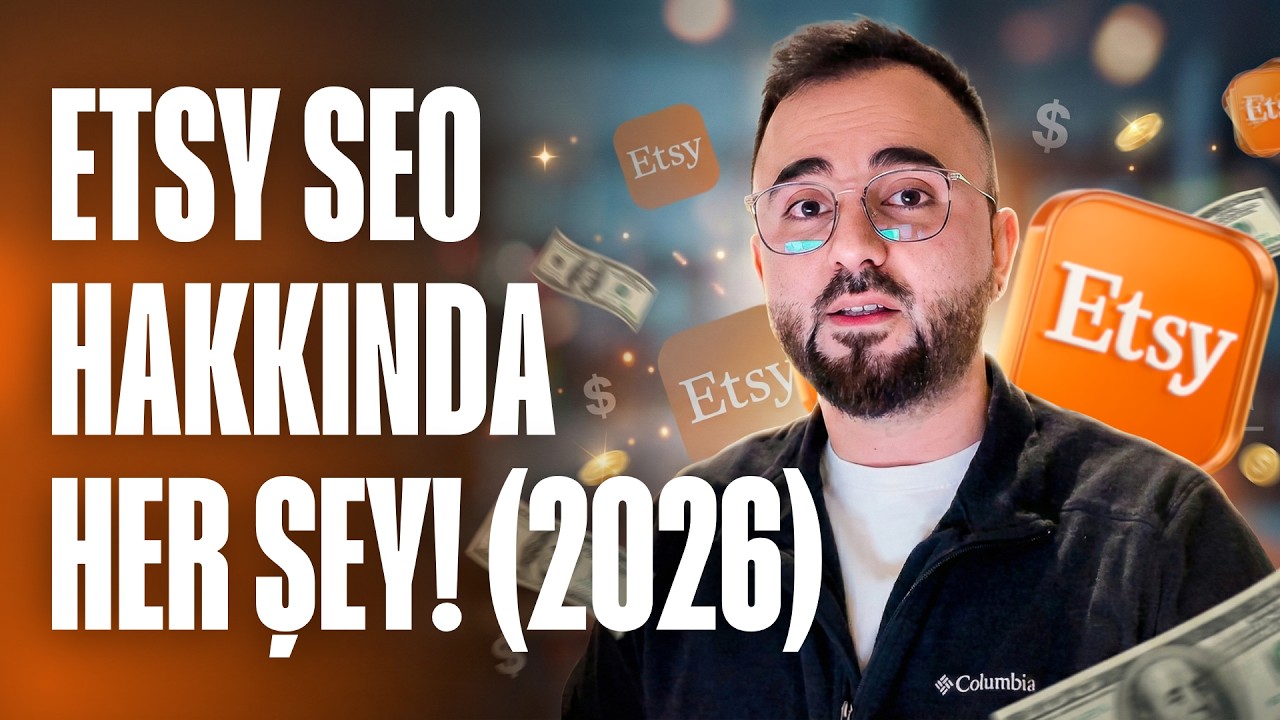 Etsy 2026'da SEO'yu Değiştirdi! - Bunu Anlamadan Satış Yapamazsın...