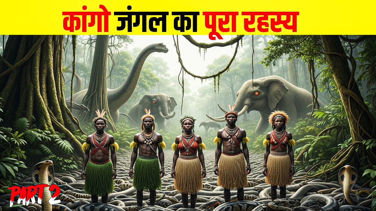 कांगो जंगल का रहस्य | World&rsquo;s Most Mysterious Jungle Congo  &ndash; Part 2,