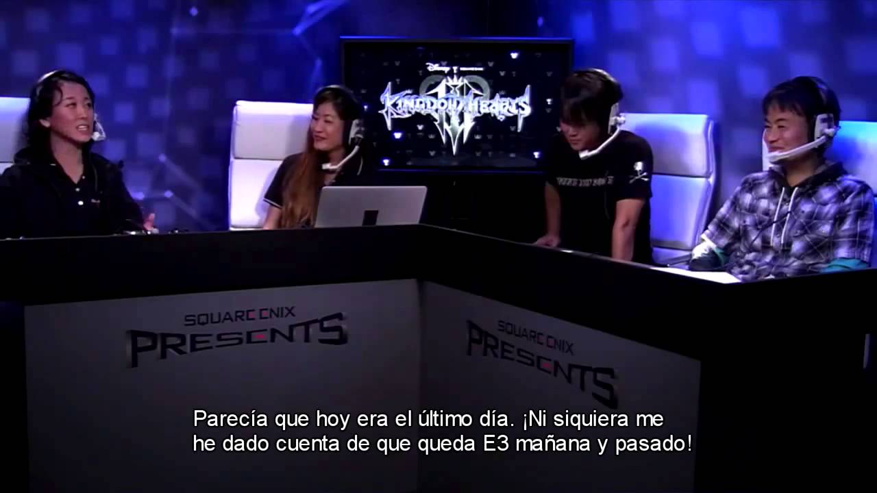 Kingdom Hearts Tetsuya Nomura & Tai Yasue Square Enix E3 2015 (Sub Espa&ntilde;ol)
