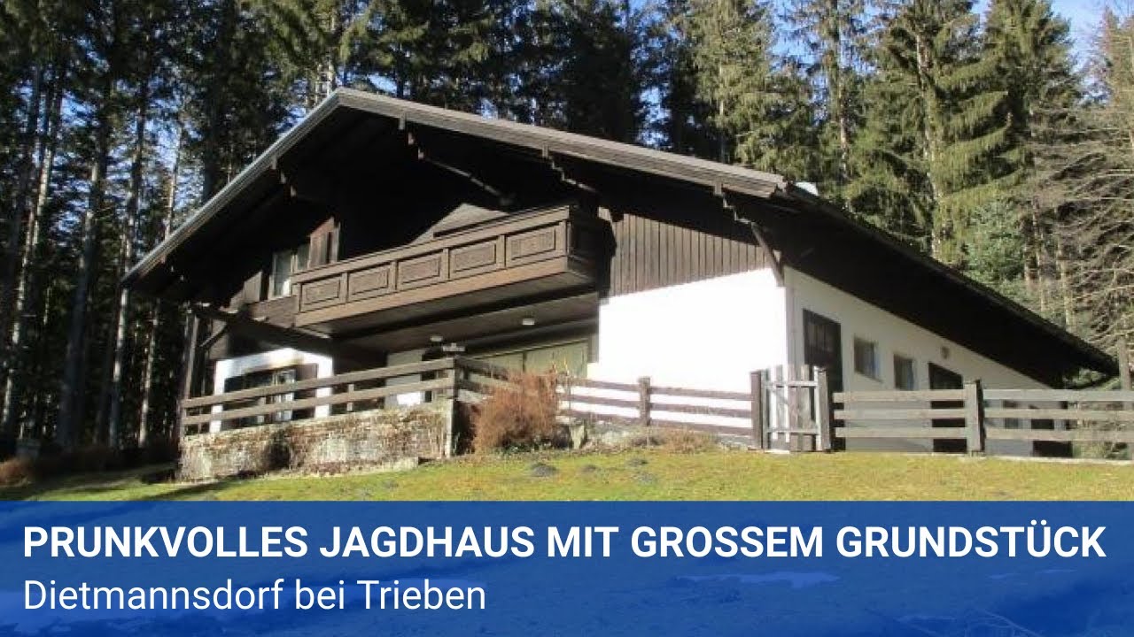 Prunk­volles Wohnhaus mit großem Grundstück in Dietmannsdorf bei Trieben