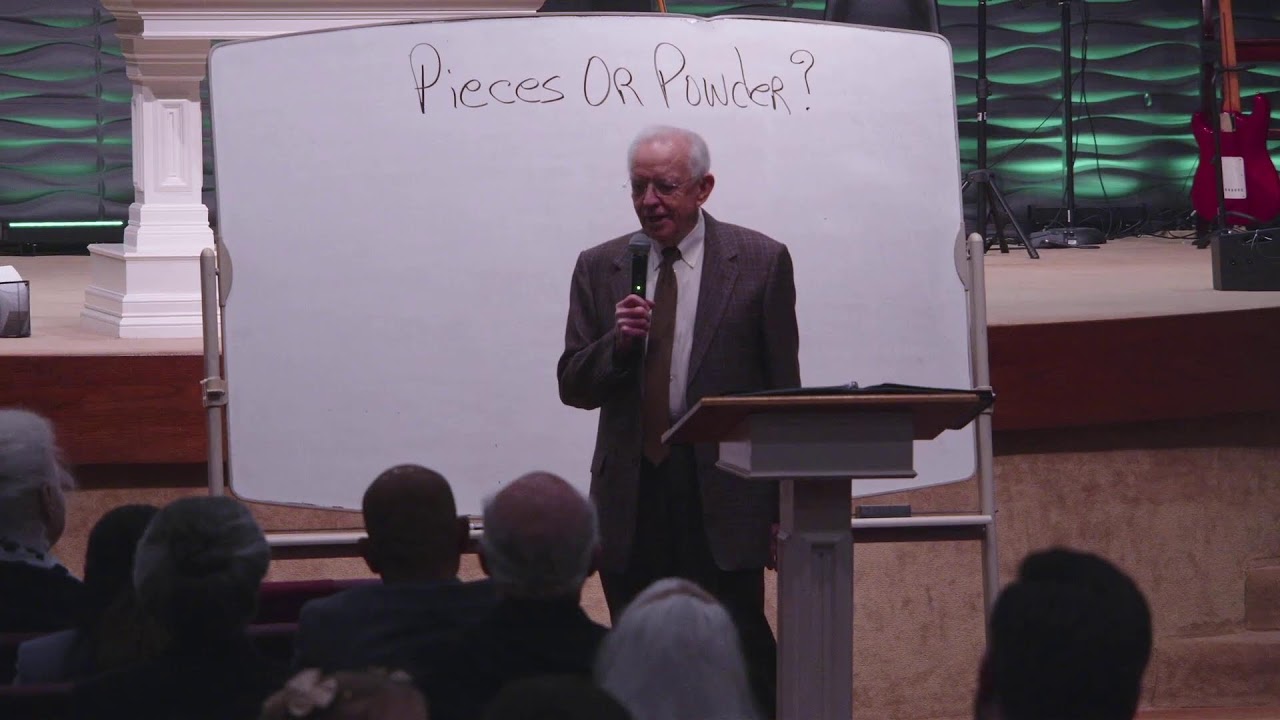 Pieces or Powder? | Rev Robert Gilstrap | Bethel Sunday School