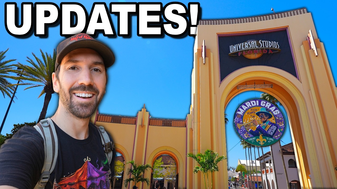 Новости парка Universal Orlando! Новые товары, еда и строительные работы.