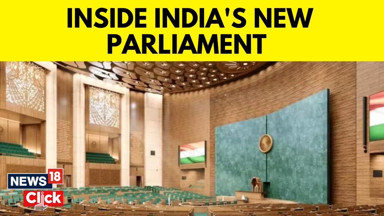 Have A Look Inside India's New Parliament Building - Central Vista | English News | News18