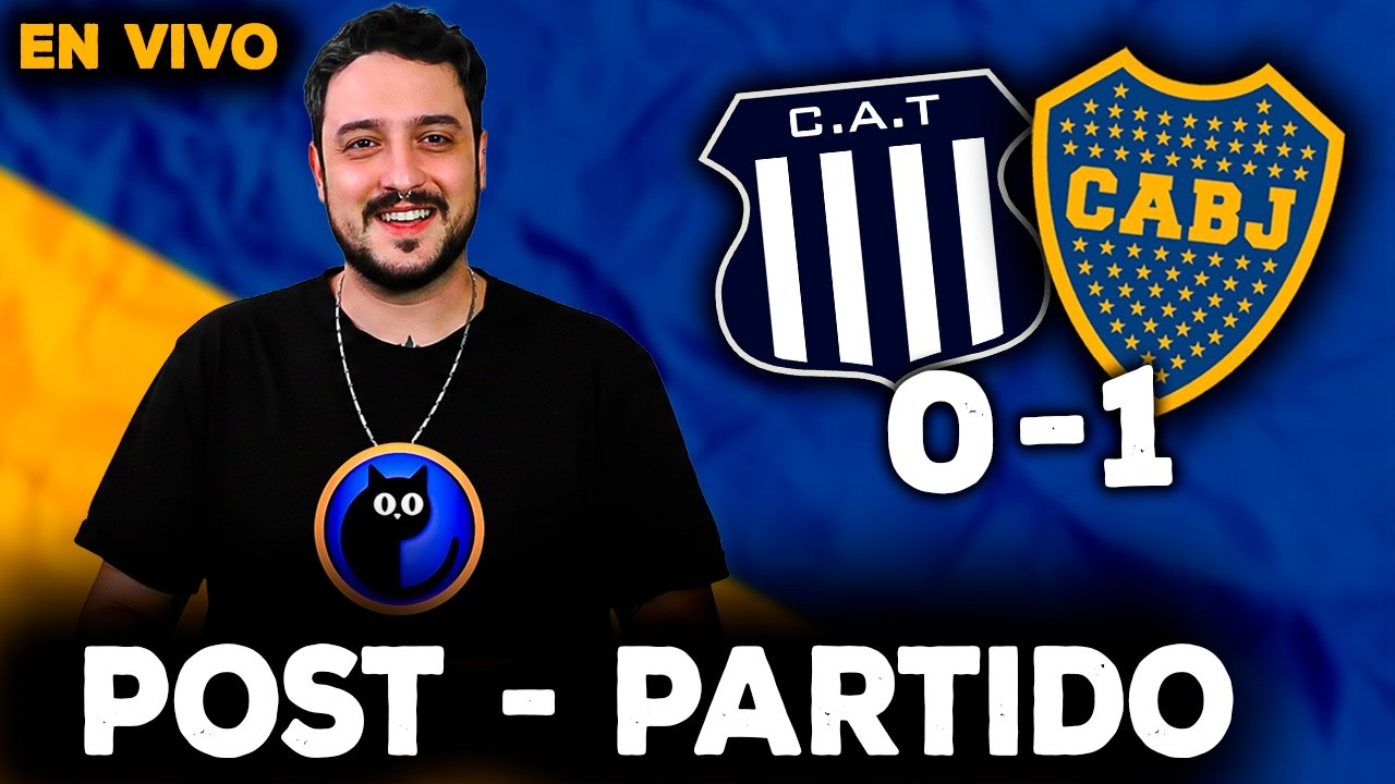 ⚽TALLERES vs BOCA (0-1) | POST-PARTIDO con GONROMIAU | FECHA 13 - TORNEO APERTURA