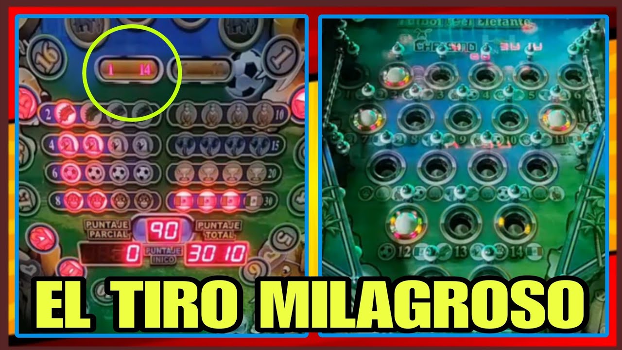 El TIRO MILAGROSO que nos hizo GANAR MILES en la pinball del ELEFANTE 🐘 6 pelotas ⚽ 