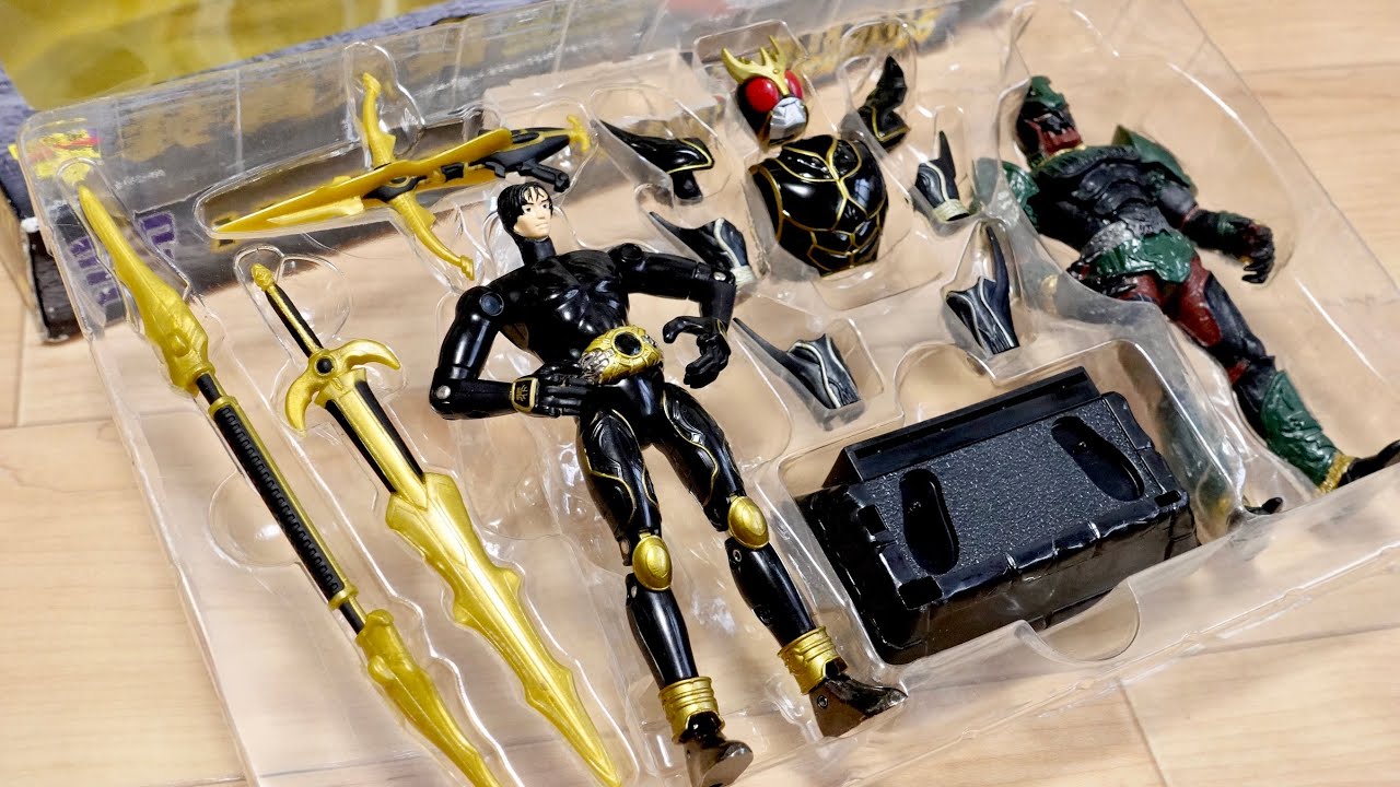 25年前にアルティメットフォーム専用武器は立体化されてた！超合金 装着変身 仮面ライダークウガ アルティメットフォーム & ガドルセット レビュー！真骨彫と比較！