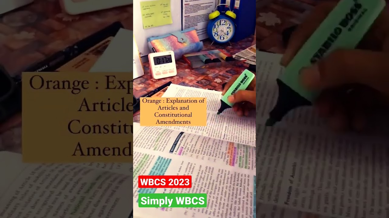 WBCS 2023 | INDIAN POLITY |