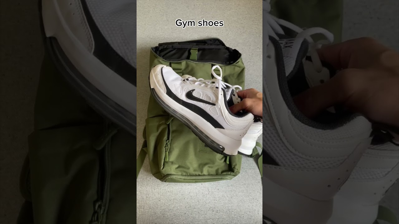 Gym bag essentials ✅