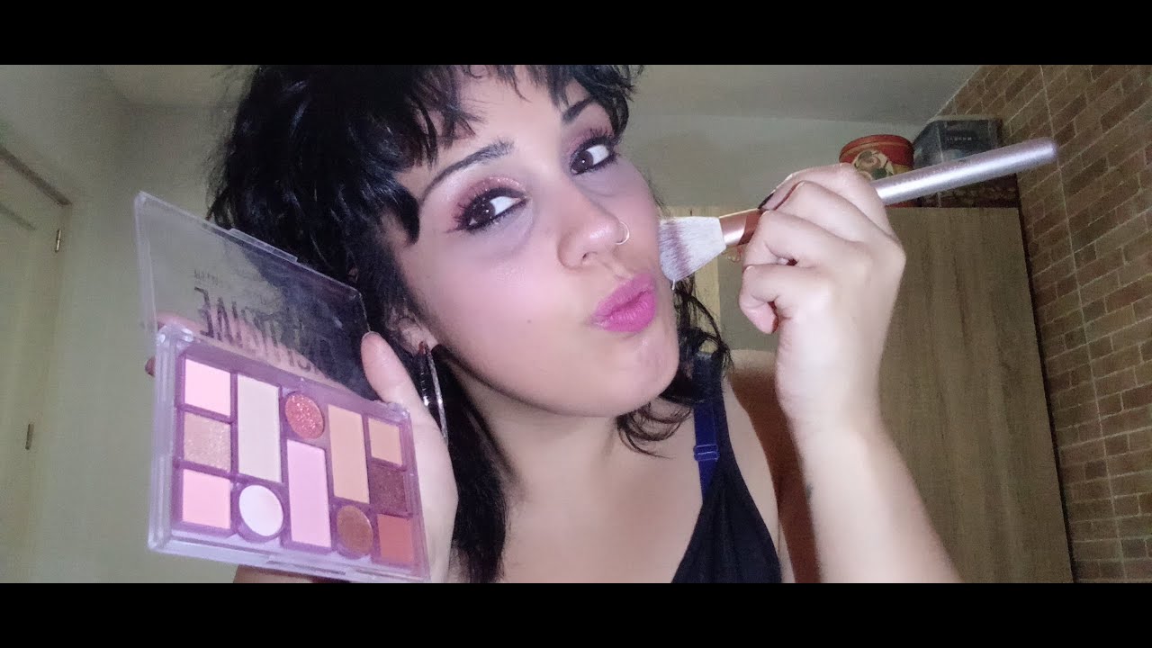 ASMR- como me maquillo ( MAKEUP)-ZzZz