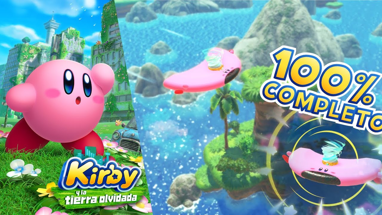 Cumbre Cimentada (guía completa) | Kirby y la tierra olvidada · 8