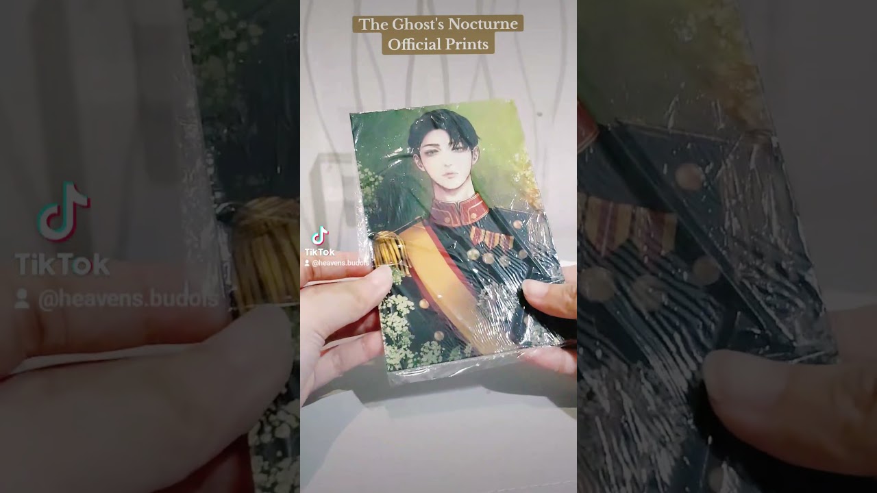 The Ghost's Nocturne Official Prints #manhwa #unboxing #bl #blmanhwa #blmerch #lezhin