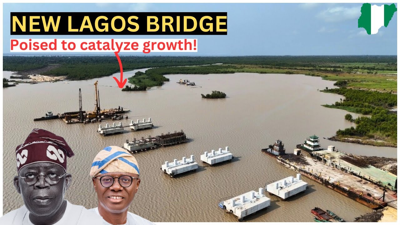 Inside the Omu Creek Bridge Construction | Lagos Mega Project 2025