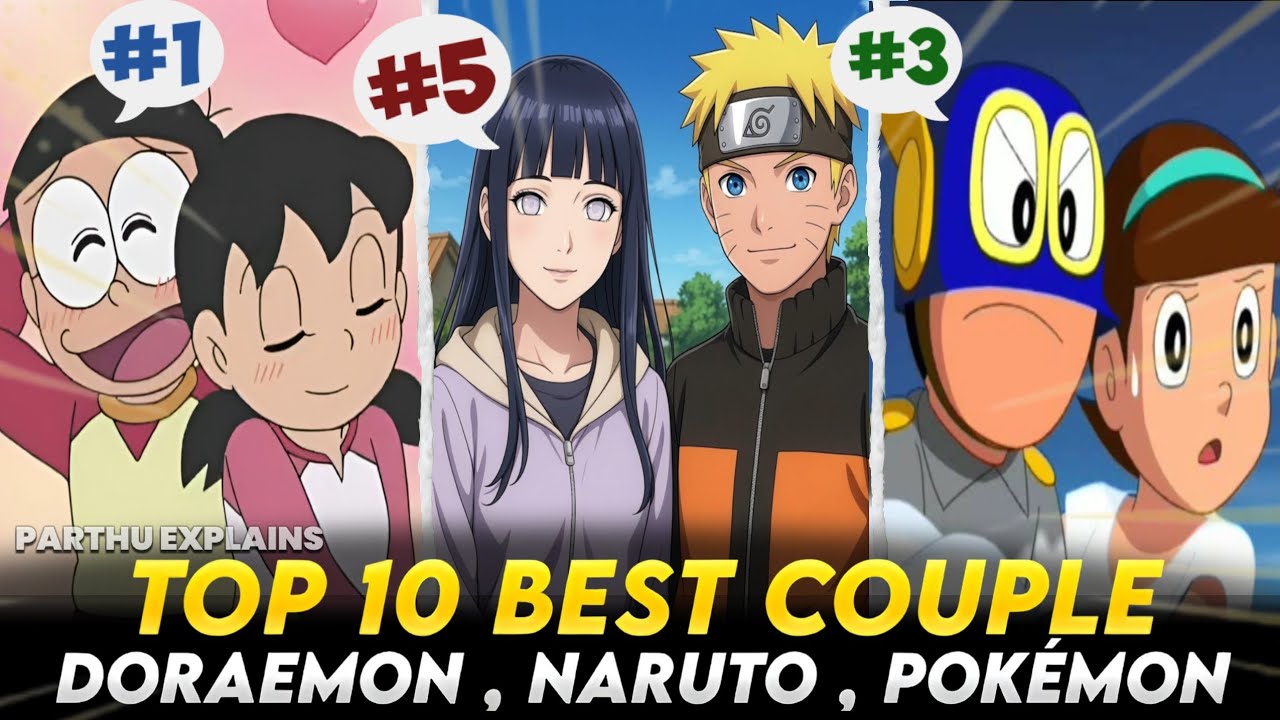 Top 10 Best Couples of Indian Animes 🇮🇳 (Naruto Fans Sorry!😭)