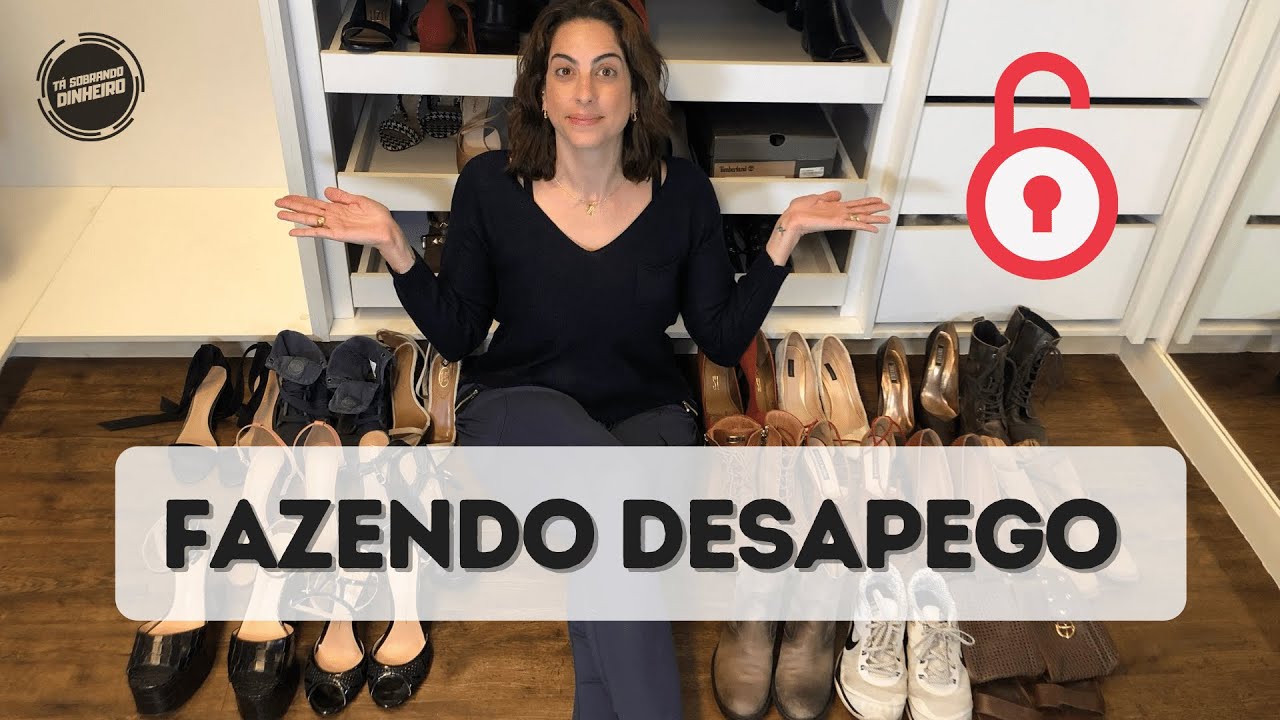 Destralhe de sapatos. | Em busca do minimalismo. | Desapegando
