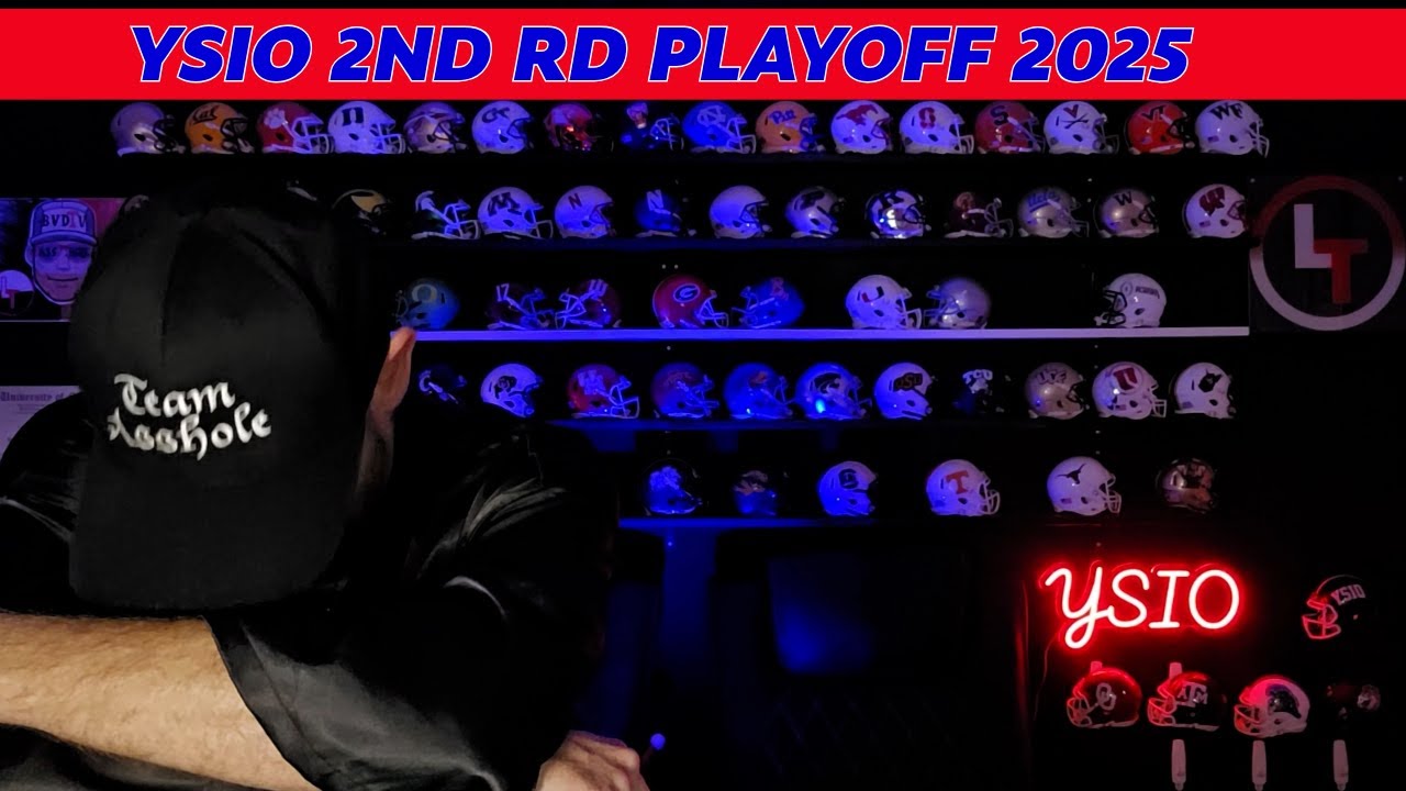YOUR SEASON IS OVER #YSIO ROUND 2 PLAYOFFS 2025 GEORGIA OHIO STATE ALABAMA TEXAS TECH SEC